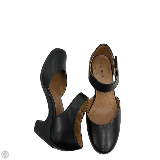 Shoes Heels Block By Easy Spirit In Black, Size: 7