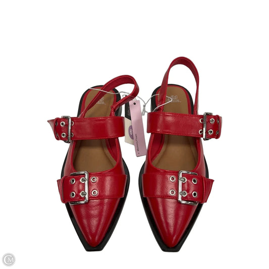 Shoes Flats By Wild Fable In Red, Size: 6.5