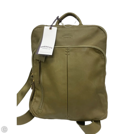 Backpack Leather By Cmb, Size: Medium