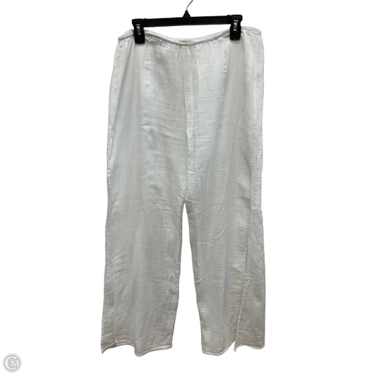 Swimwear Cover-up By Clothes Mentor In White, Size: L
