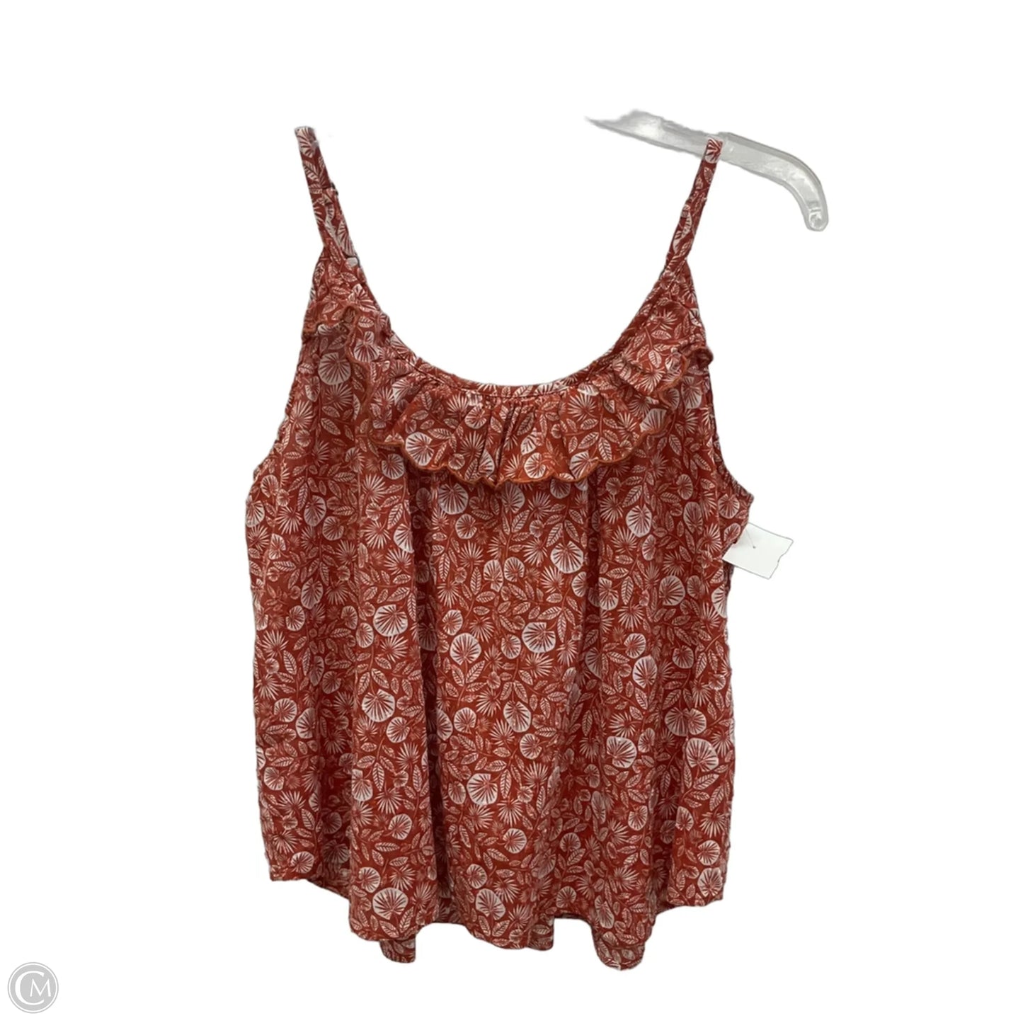 Tank Top By Loft In Red, Size: L