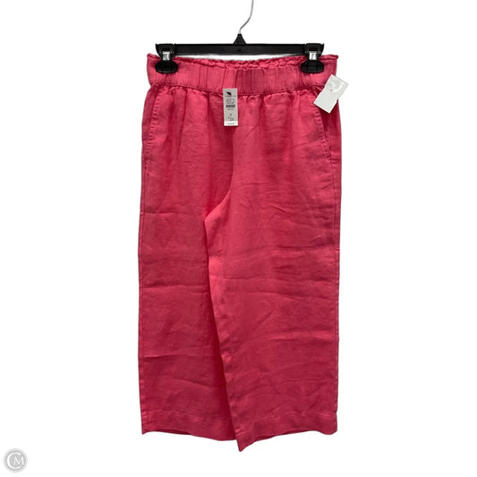 Pants Linen By Talbots In Pink, Size: S