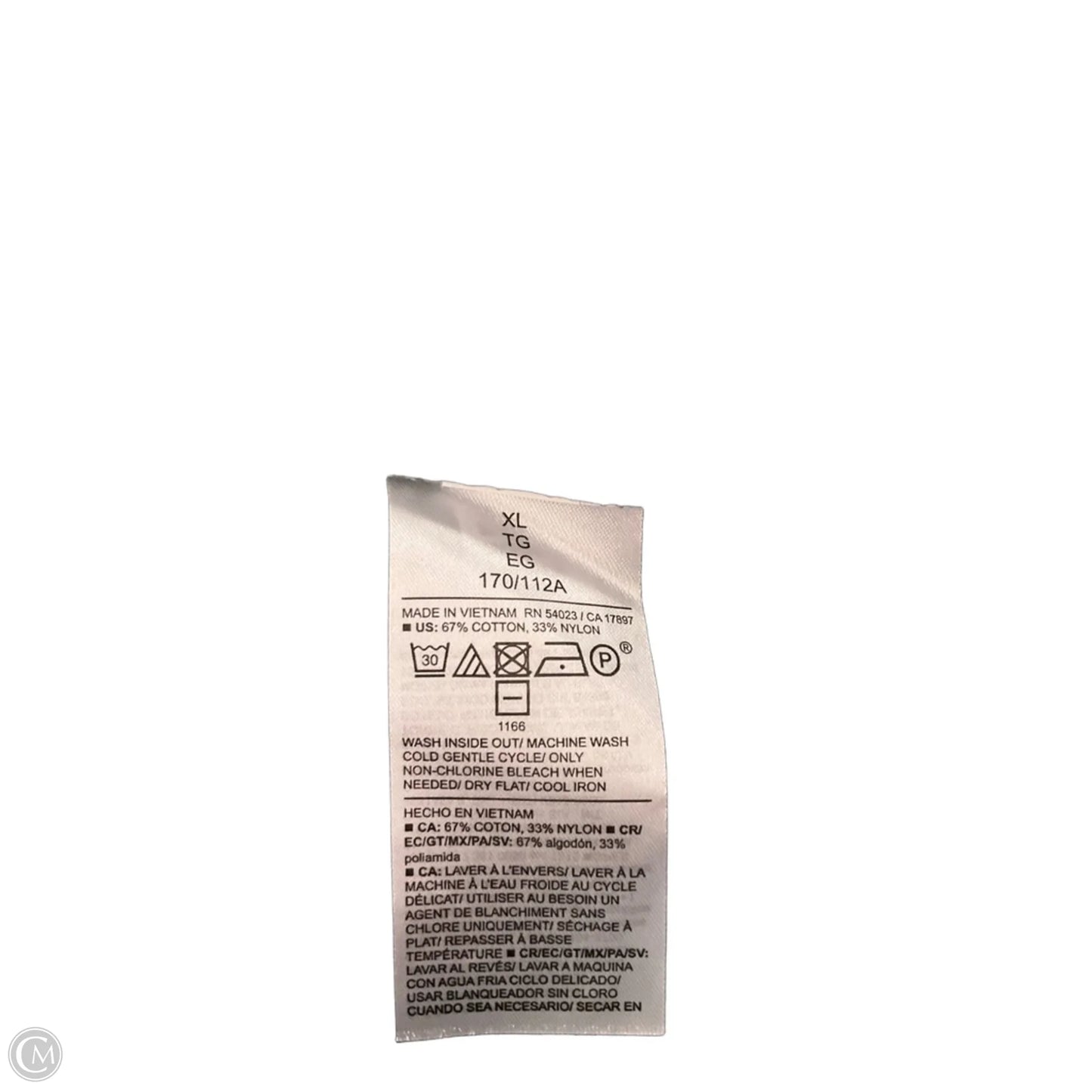 Top Short Sleeve By Old Navy In Blue, Size: Xl