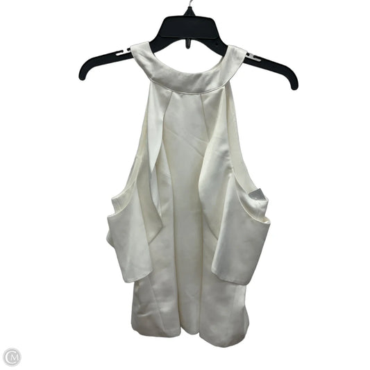 Top Sleeveless By Nanette By Nanette Lepore In White, Size: L