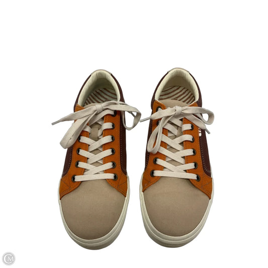 Shoes Sneakers By Taos In Brown, Size: 9.5