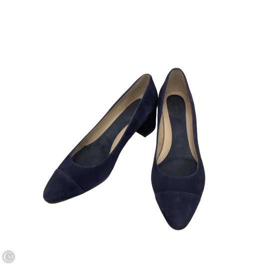 Shoes Heels Block By Cole-haan In Blue, Size: 9.5