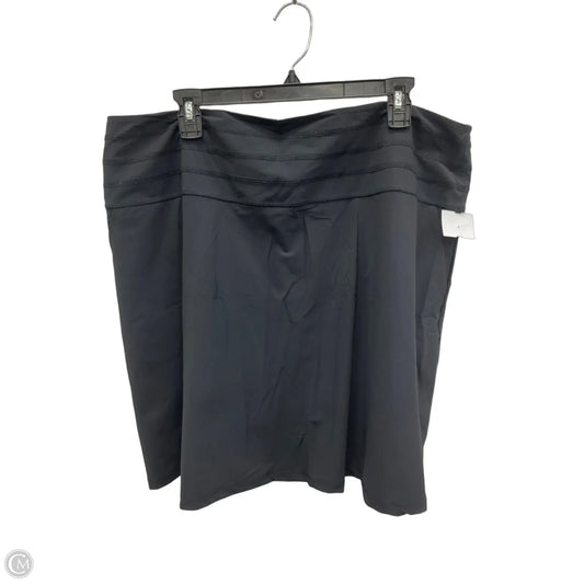 Athletic Skirt By Ruby Ribbon In Black, Size: 3x