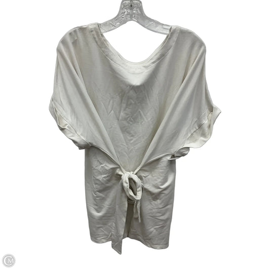 Top Short Sleeve By J. Jill In White, Size: 4x