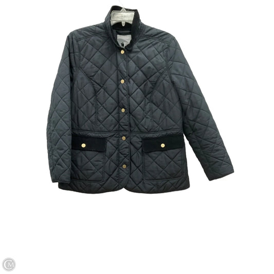 Coat Puffer & Quilted By Charter Club In Black, Size: L