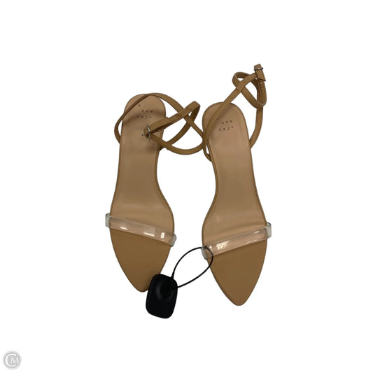 Shoes Heels Stiletto By A New Day In Beige, Size: 8