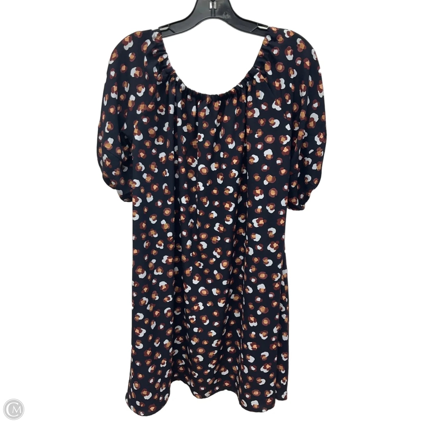 Dress Casual Midi By Ann Taylor In Blue, Size: M