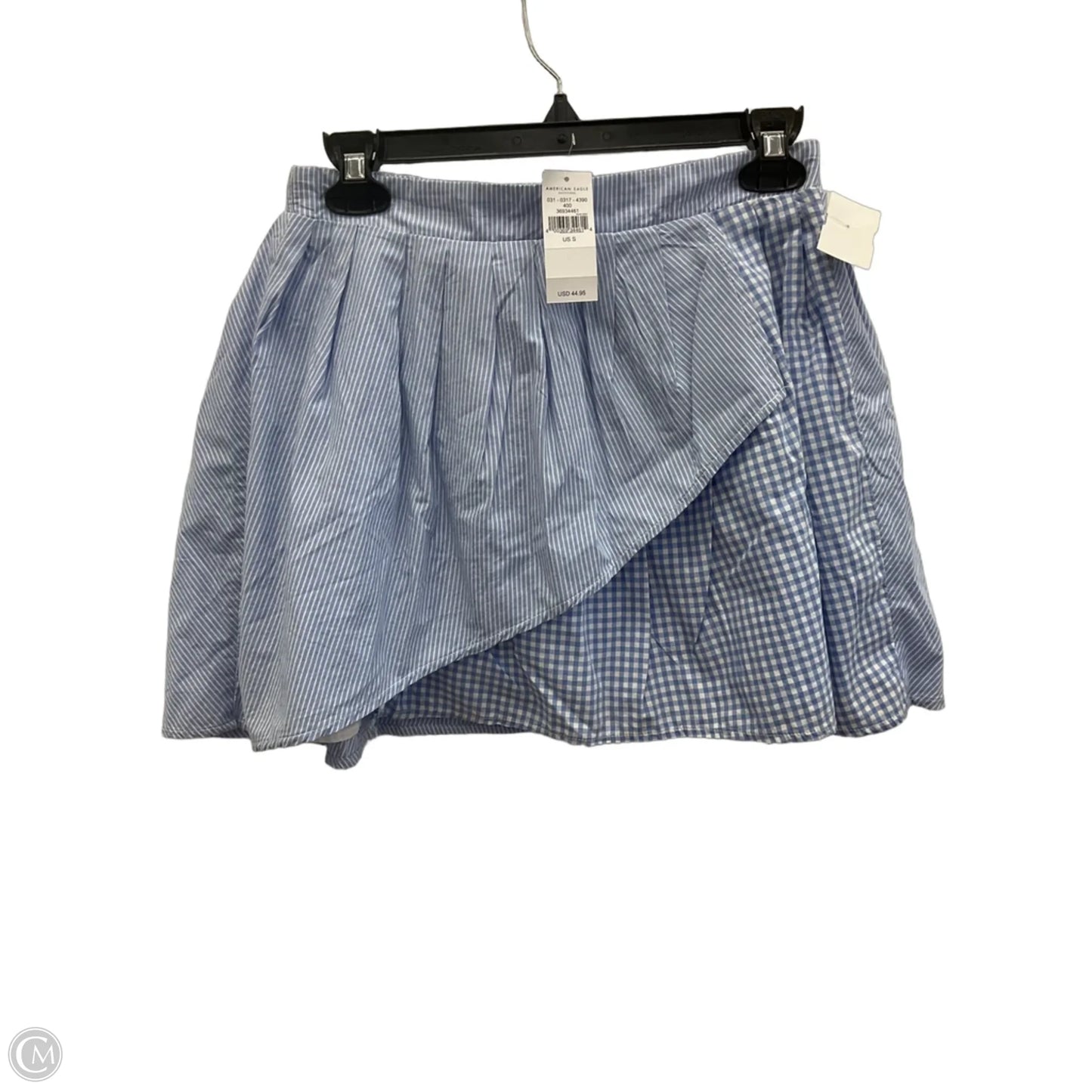Skirt Mini & Short By American Eagle In Blue, Size: S