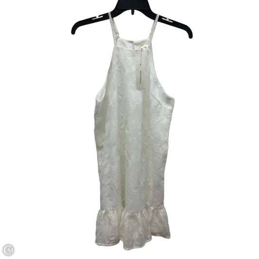 Dress Casual Midi By Mi Ami In White, Size: M