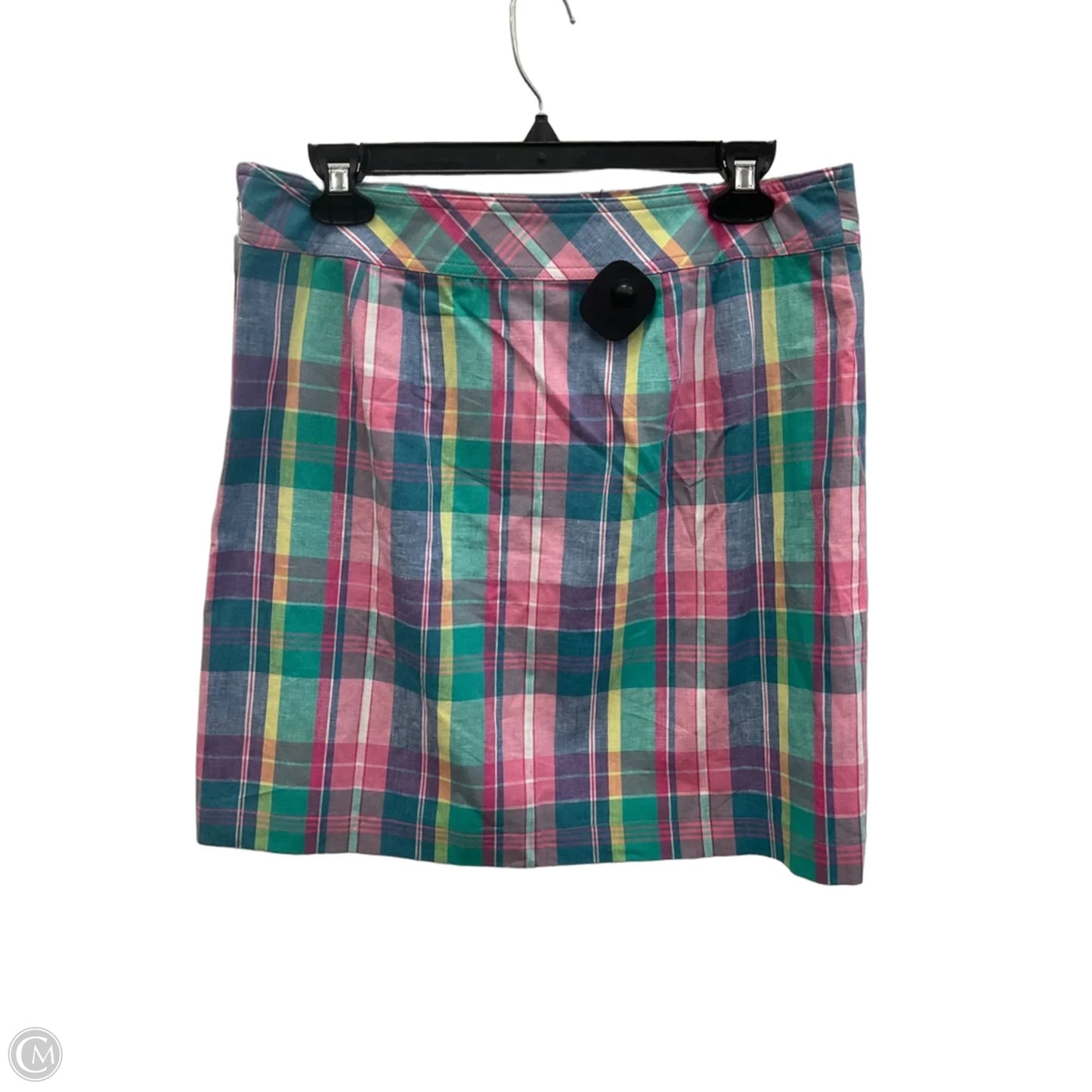 Skirt Midi By Talbots In Plaid Pattern, Size: 8