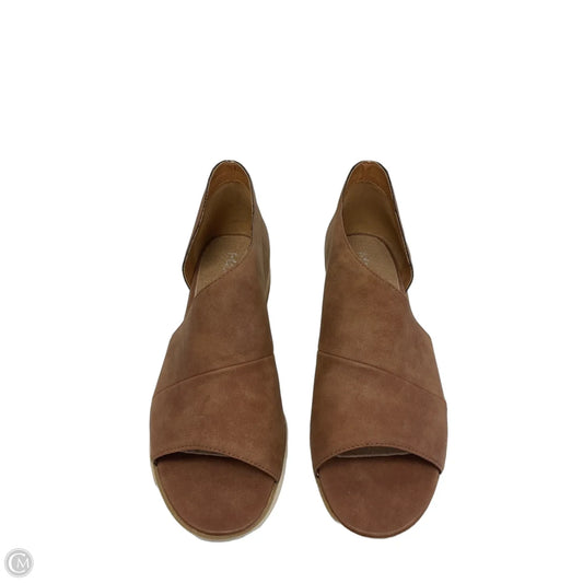 Shoes Heels Block By Cmb In Brown, Size: 8.5