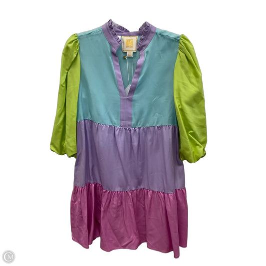 Dress Casual Midi By Clothes Mentor In Purple, Size: Xs