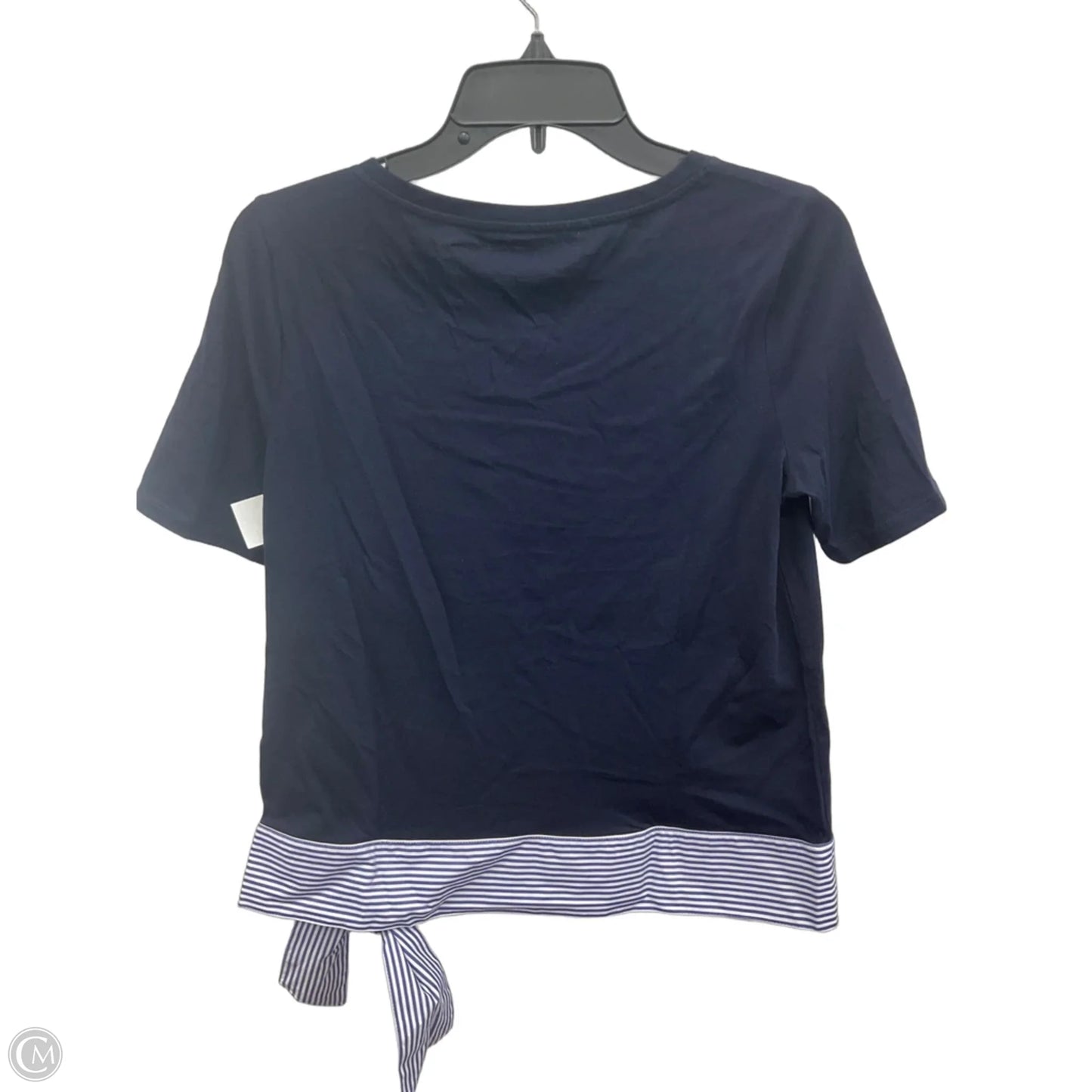 Top Short Sleeve By Talbots In Blue, Size: S