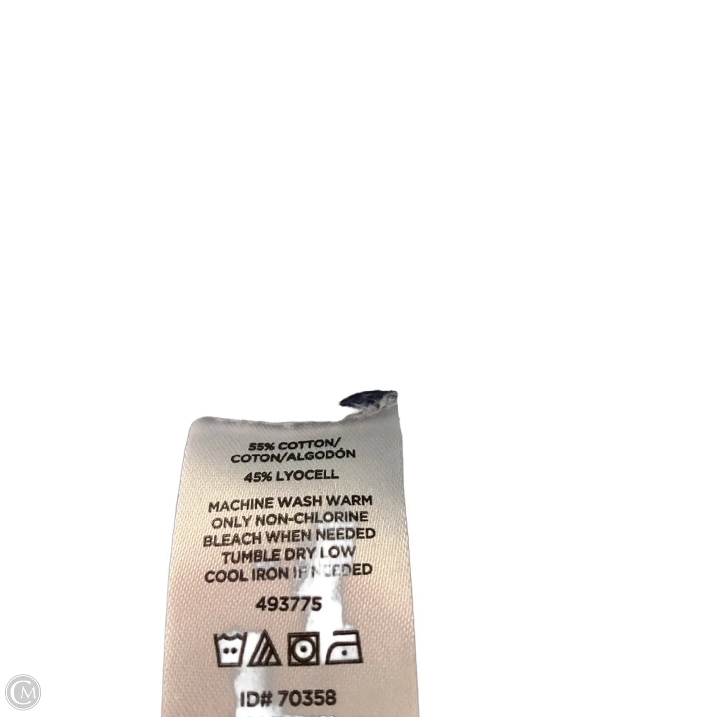 Top Short Sleeve By Loft In Blue, Size: S