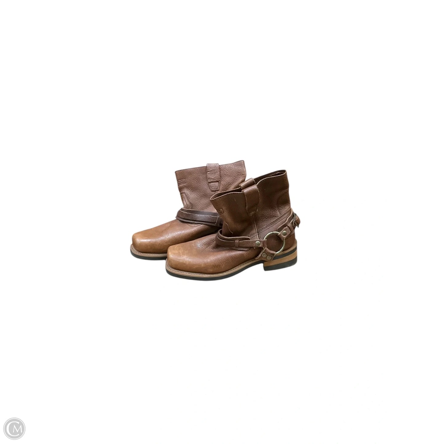 Boots Leather By Cmb In Brown, Size: 9