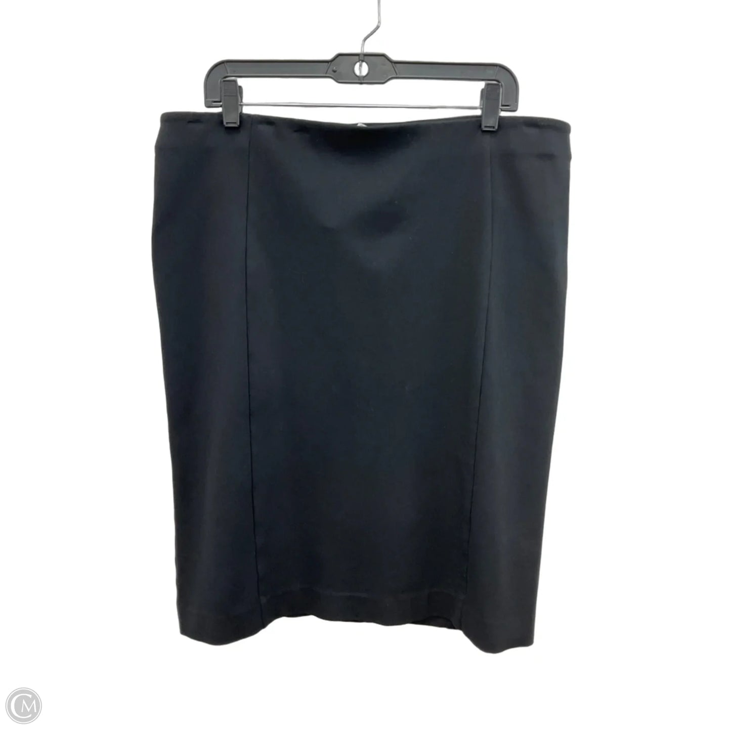 Skirt Maxi By Ann Taylor In Black, Size: 18