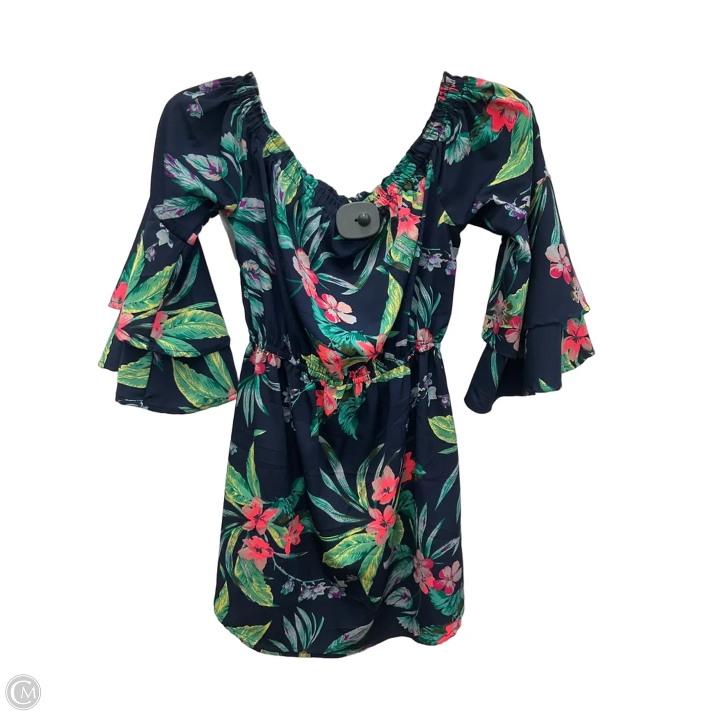 Dress Casual Midi By Blush In Floral Print, Size: S