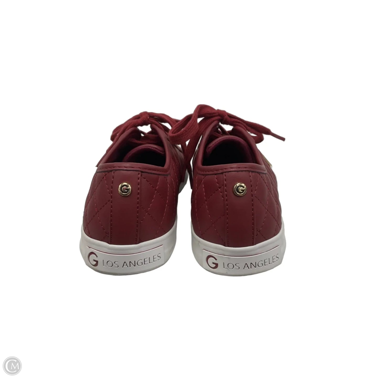 Shoes Sneakers By Guess In Red, Size: 8