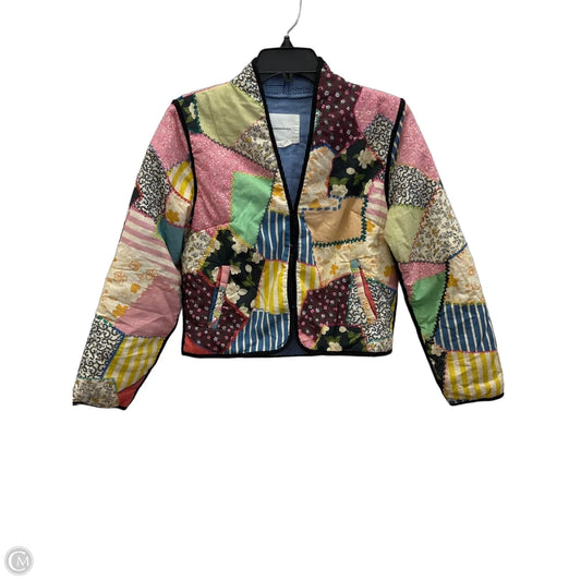 Blazer By Anthropologie In Floral Print, Size: Xs