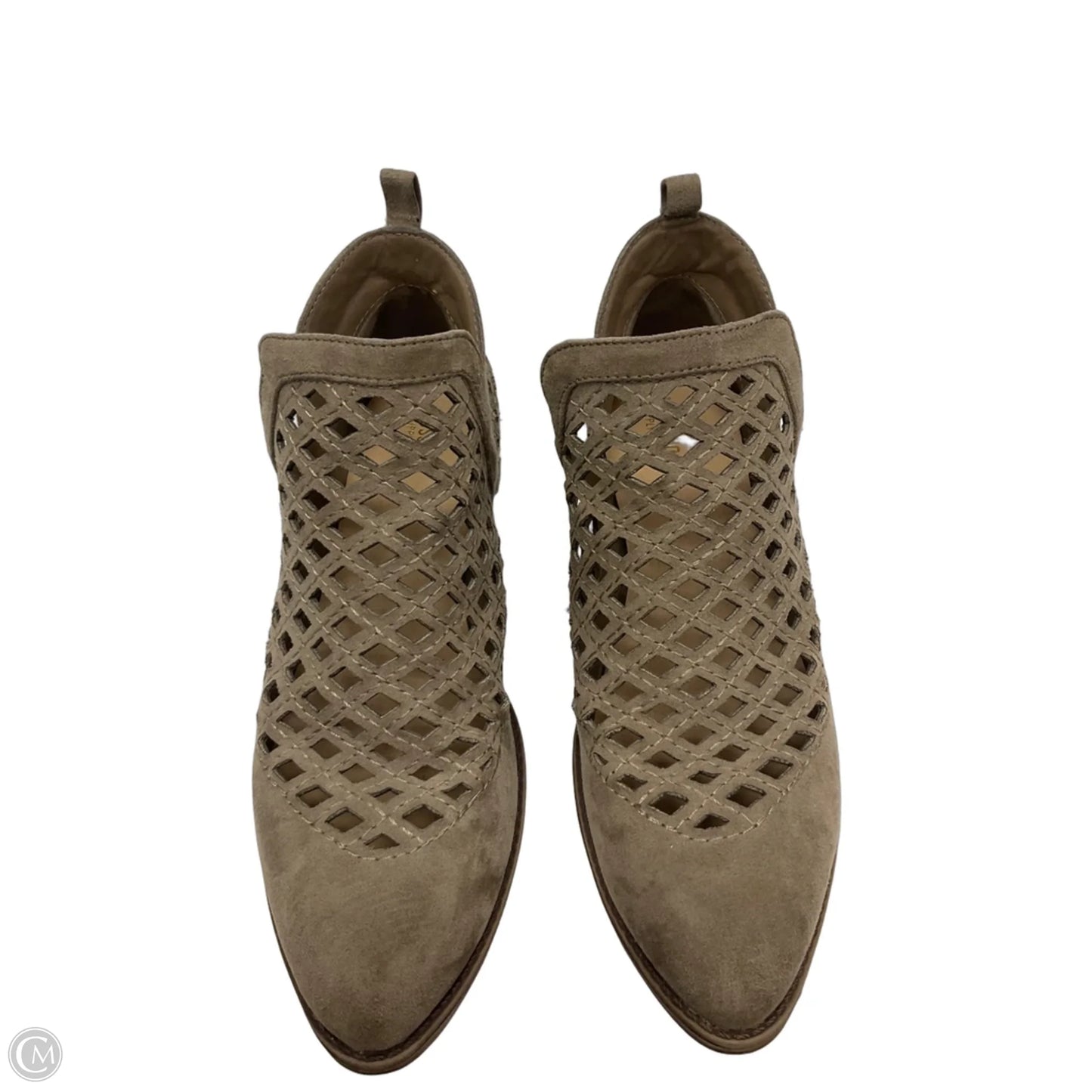 Shoes Heels Block By Mossimo In Brown, Size: 8