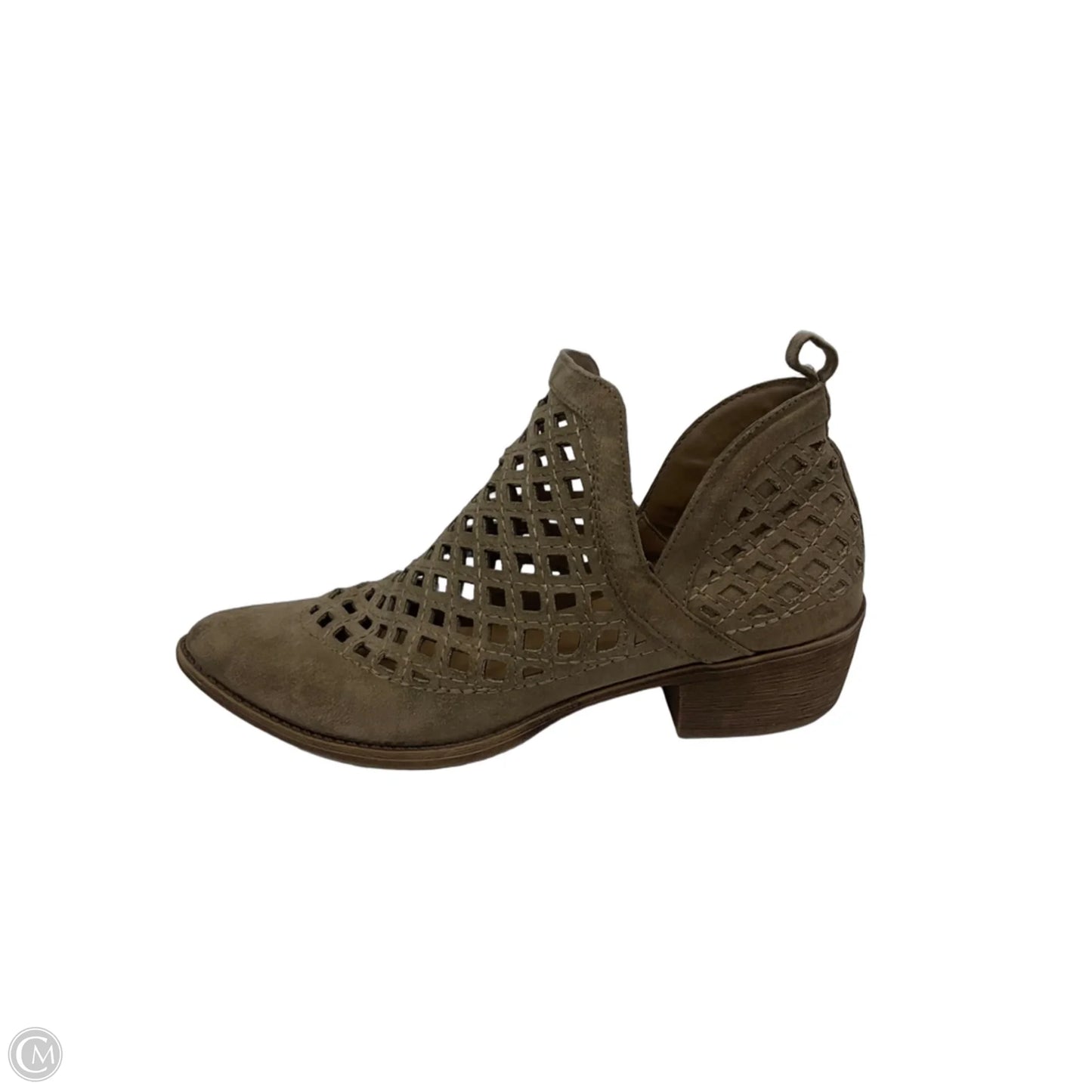 Shoes Heels Block By Mossimo In Brown, Size: 8