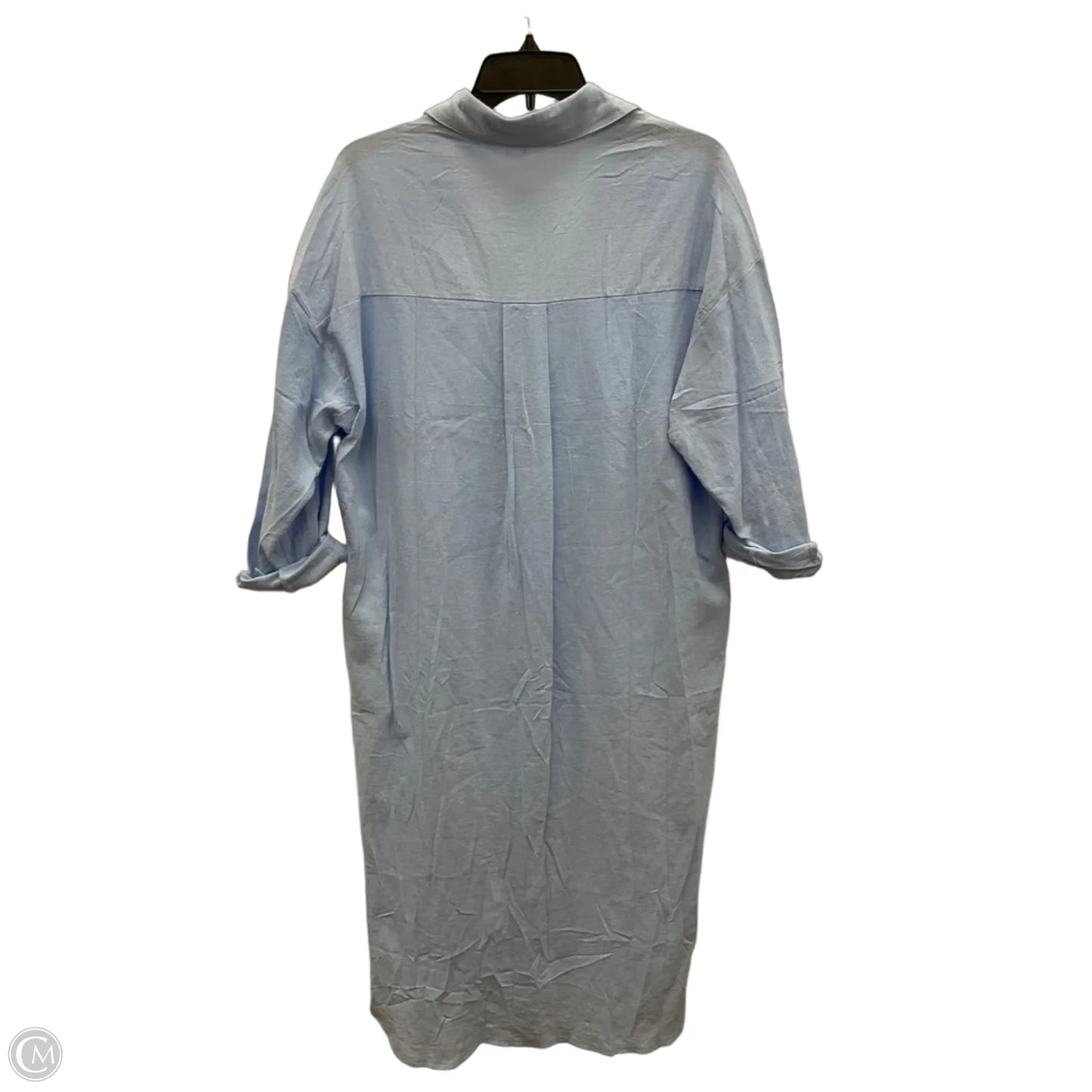 Dress Casual Maxi By Clothes Mentor In Blue, Size: L