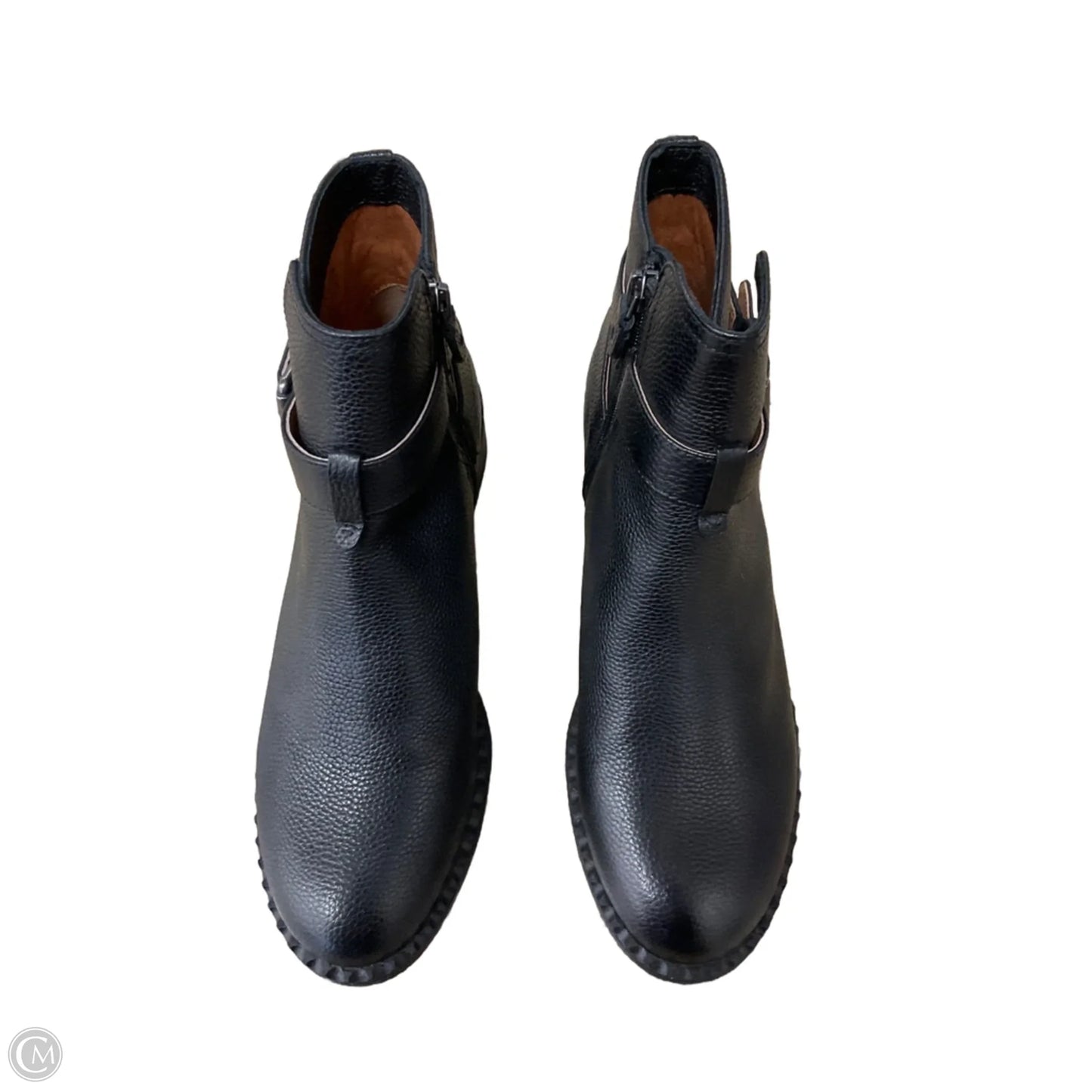Boots Ankle Heels By Gentle Souls In Black, Size: 8.5