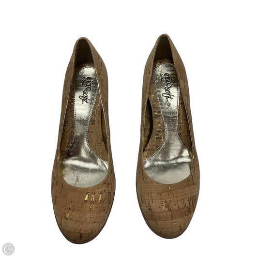 Shoes Heels Stiletto By Sofft In Tan, Size: 8.5