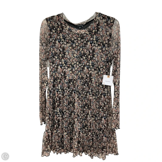 Dress Casual Midi By Originality In Floral Print, Size: L
