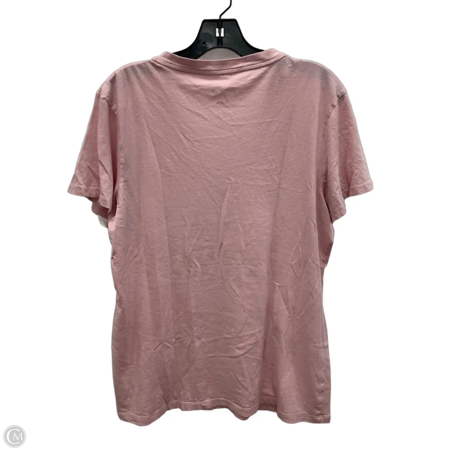 Top Short Sleeve By Universal Thread In Pink, Size: L