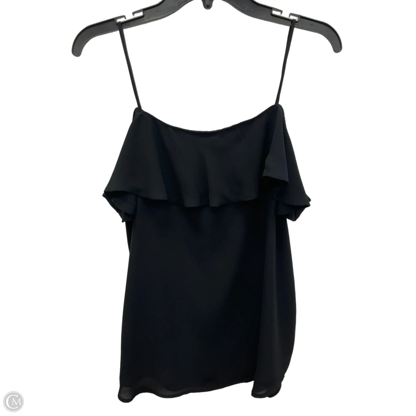 Top Sleeveless By Loft In Black, Size: M