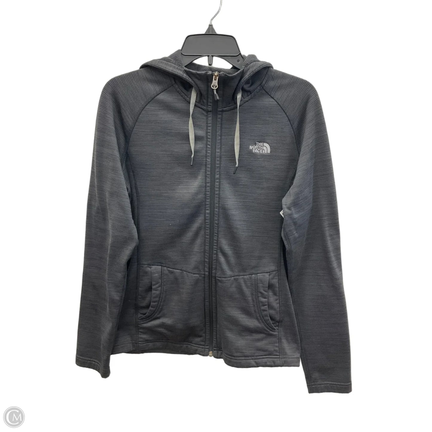 Athletic Jacket By The North Face In Grey, Size: M