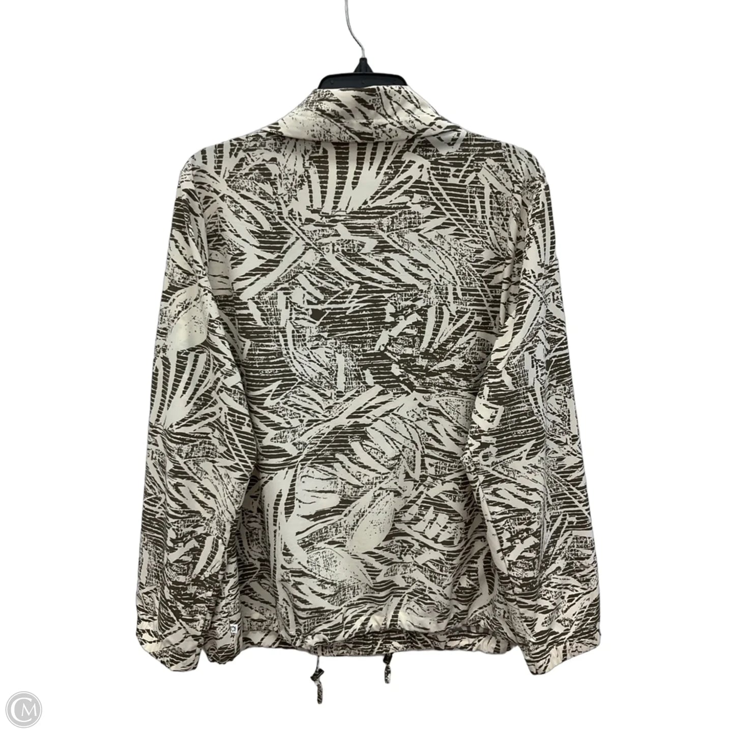 Jacket Other By Chicos In Cream & White, Size: L
