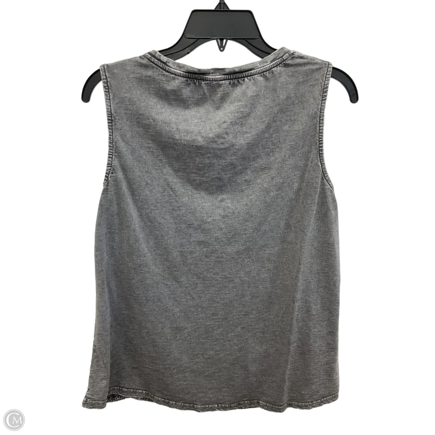 Top Sleeveless By Clothes Mentor In Grey, Size: S