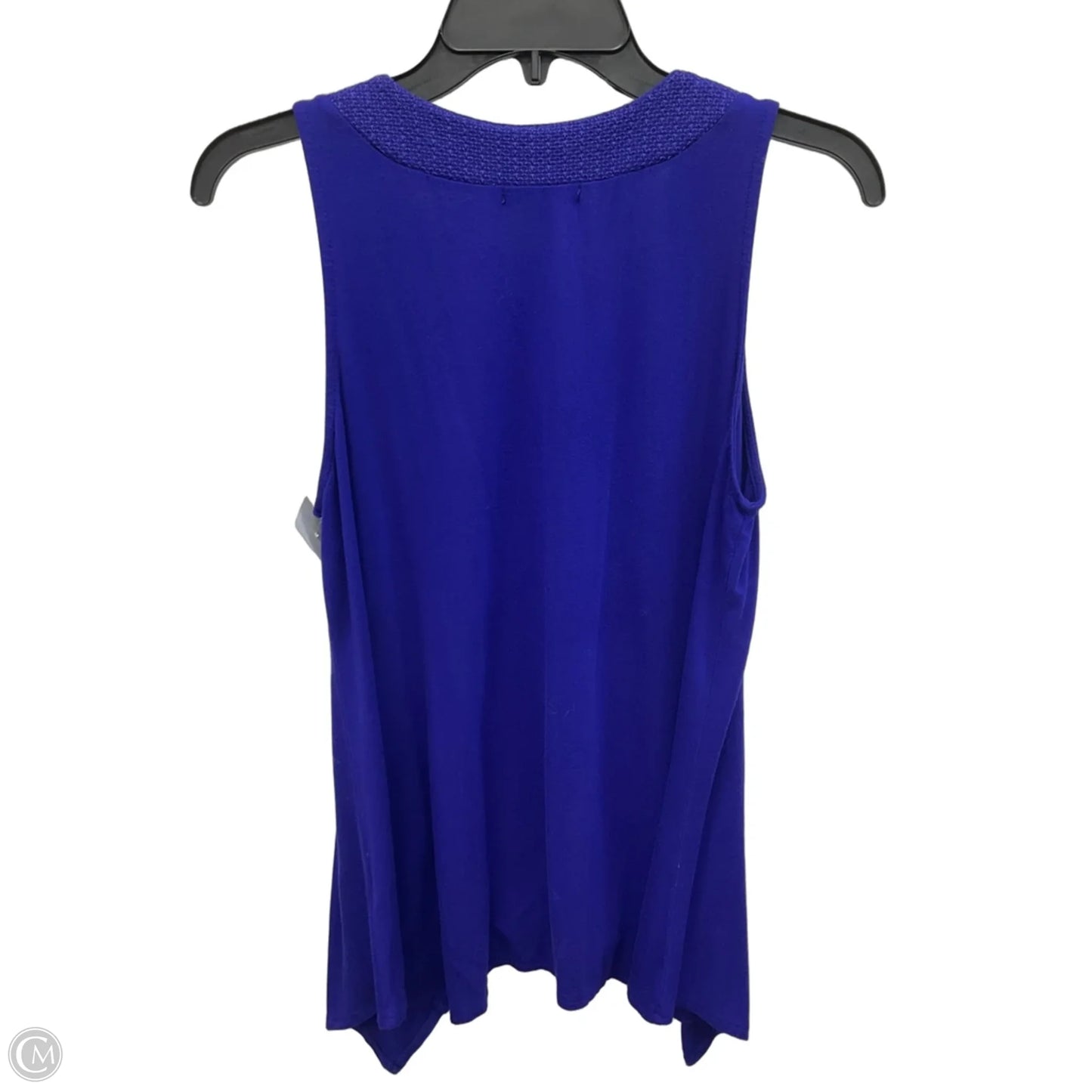 Top Sleeveless By Adrianna Papell In Blue, Size: M