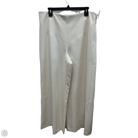 Pants Wide Leg By Loft In Beige, Size: 14