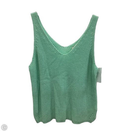 Top Sleeveless By Ee Some In Blue, Size: M