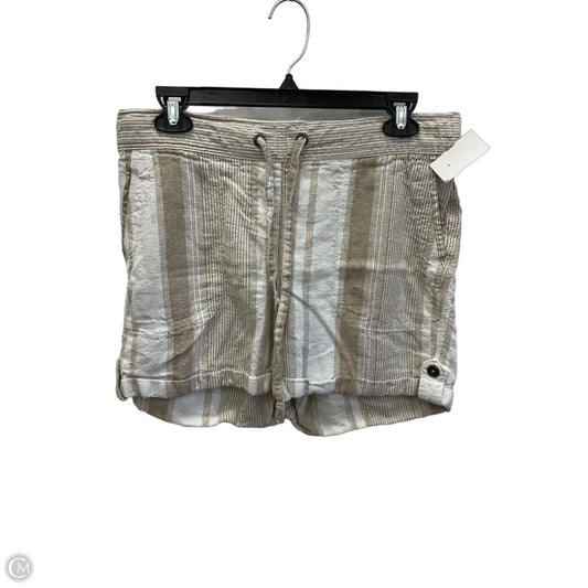 Shorts By Per Se In Striped Pattern, Size: M