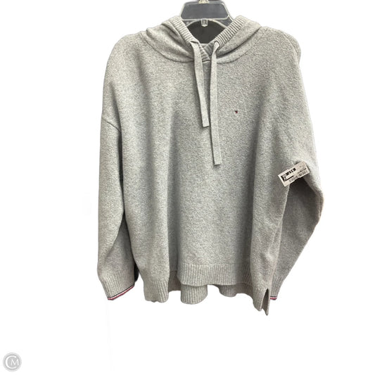 Sweater By Tommy Hilfiger In Grey, Size: Xl