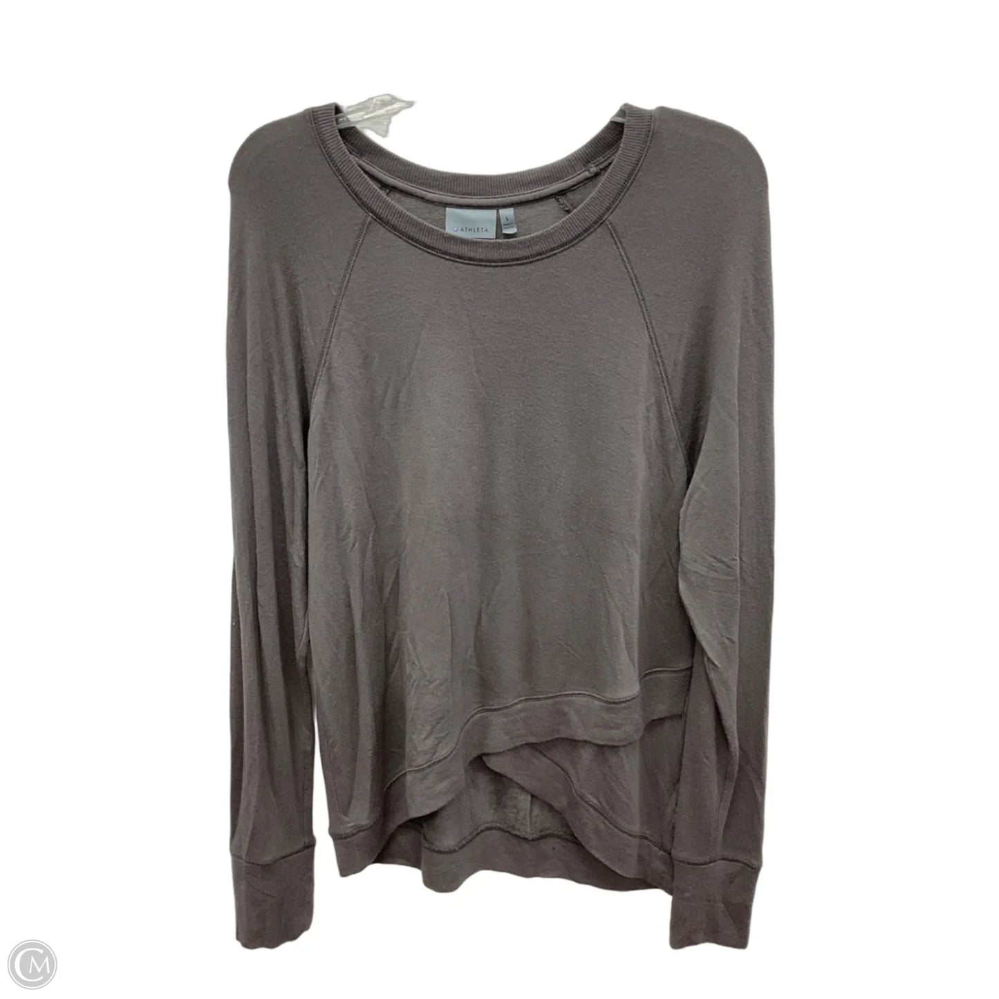 Athletic Top Long Sleeve Crewneck By Athleta In Purple, Size: S