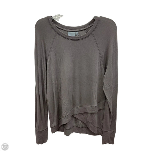 Athletic Top Long Sleeve Crewneck By Athleta In Purple, Size: S
