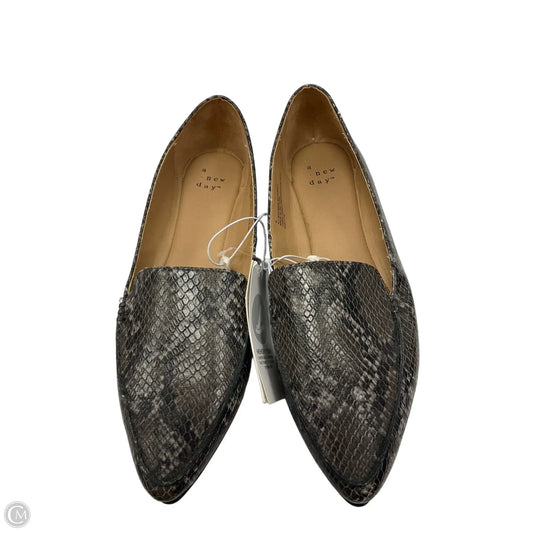 Shoes Flats By A New Day In Snakeskin Print, Size: 8