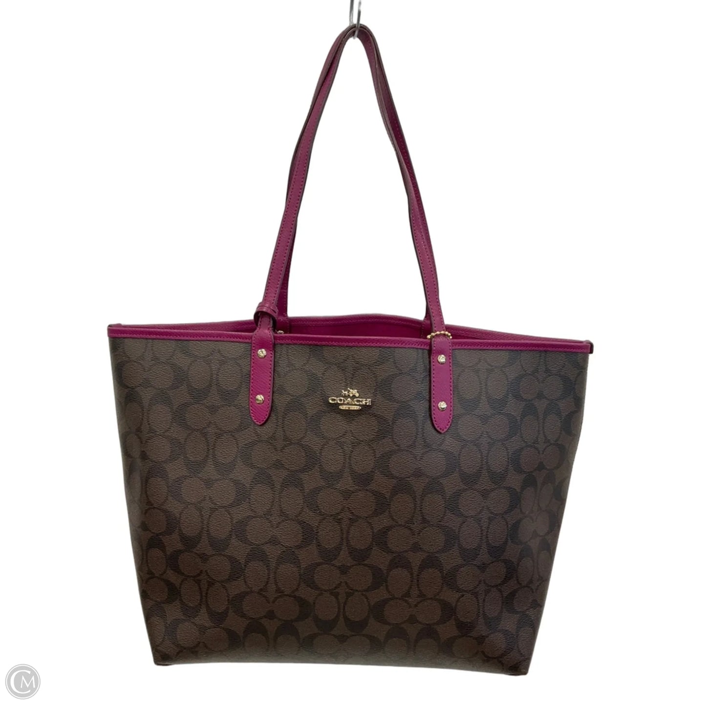 Tote Designer By Coach, Size: Large