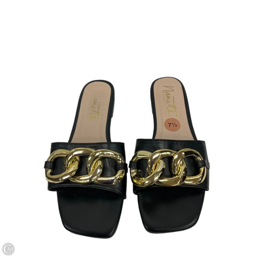 Sandals Flats By Nanette By Nanette Lepore In Black, Size: 7.5