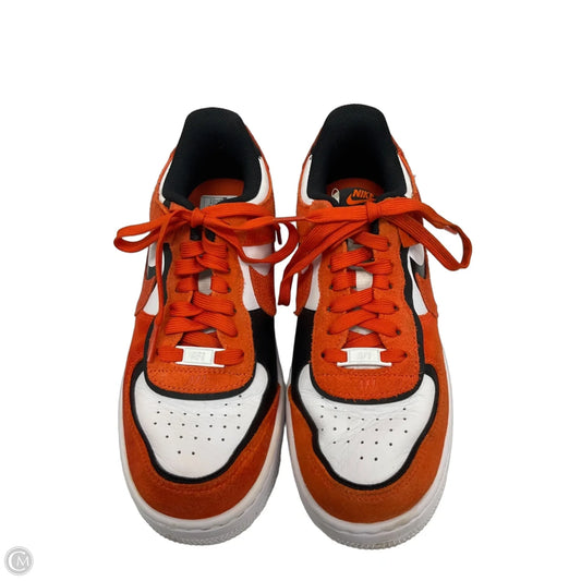 Shoes Sneakers By Nike In Orange, Size: 8.5