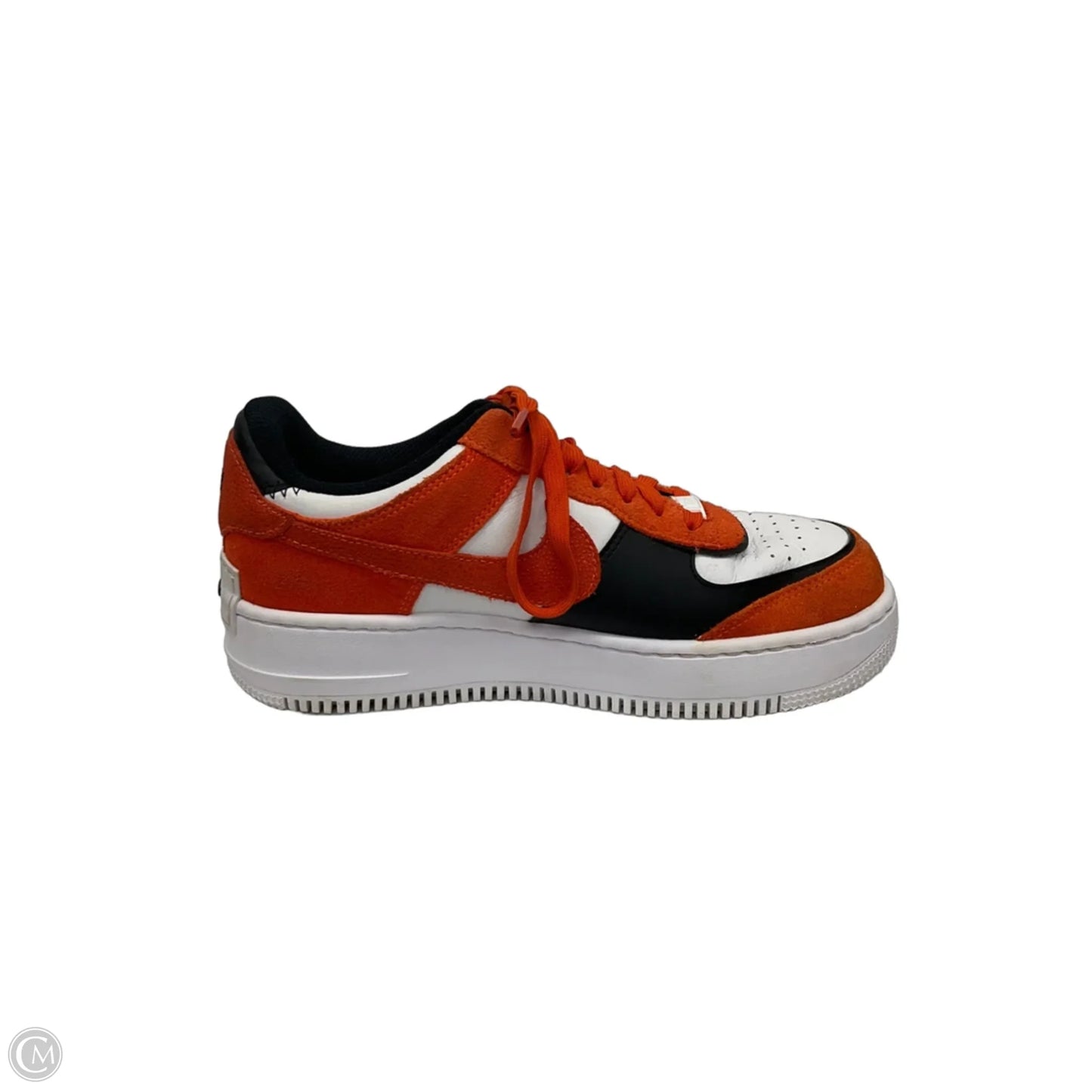 Shoes Sneakers By Nike In Orange, Size: 8.5